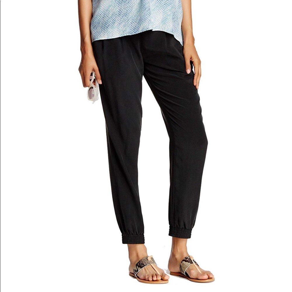 Coral Joie silk joggers- lupella pant